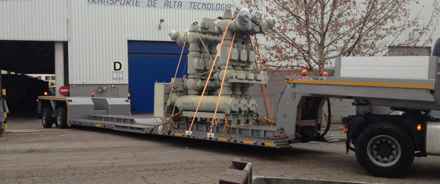 Tipsa Transporte Alta Tecnología centrales eléctricas